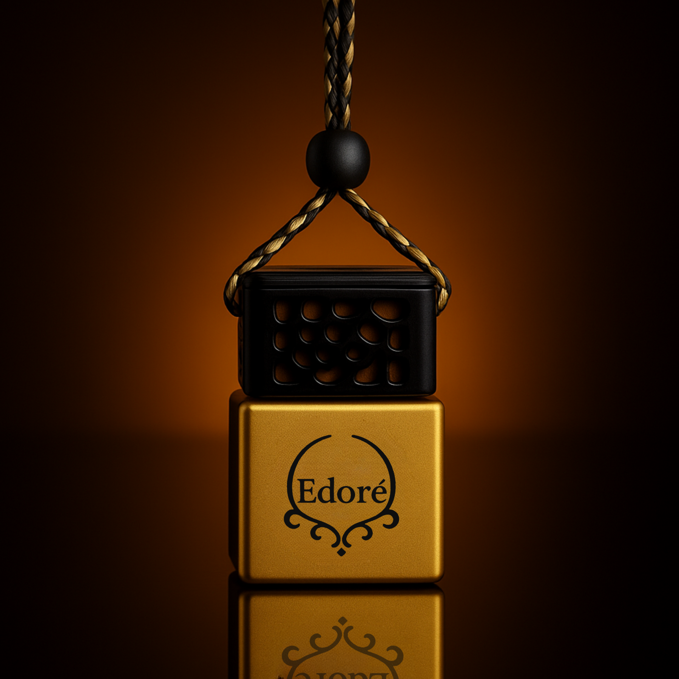 Premium Hanging Car Perfume | Gold