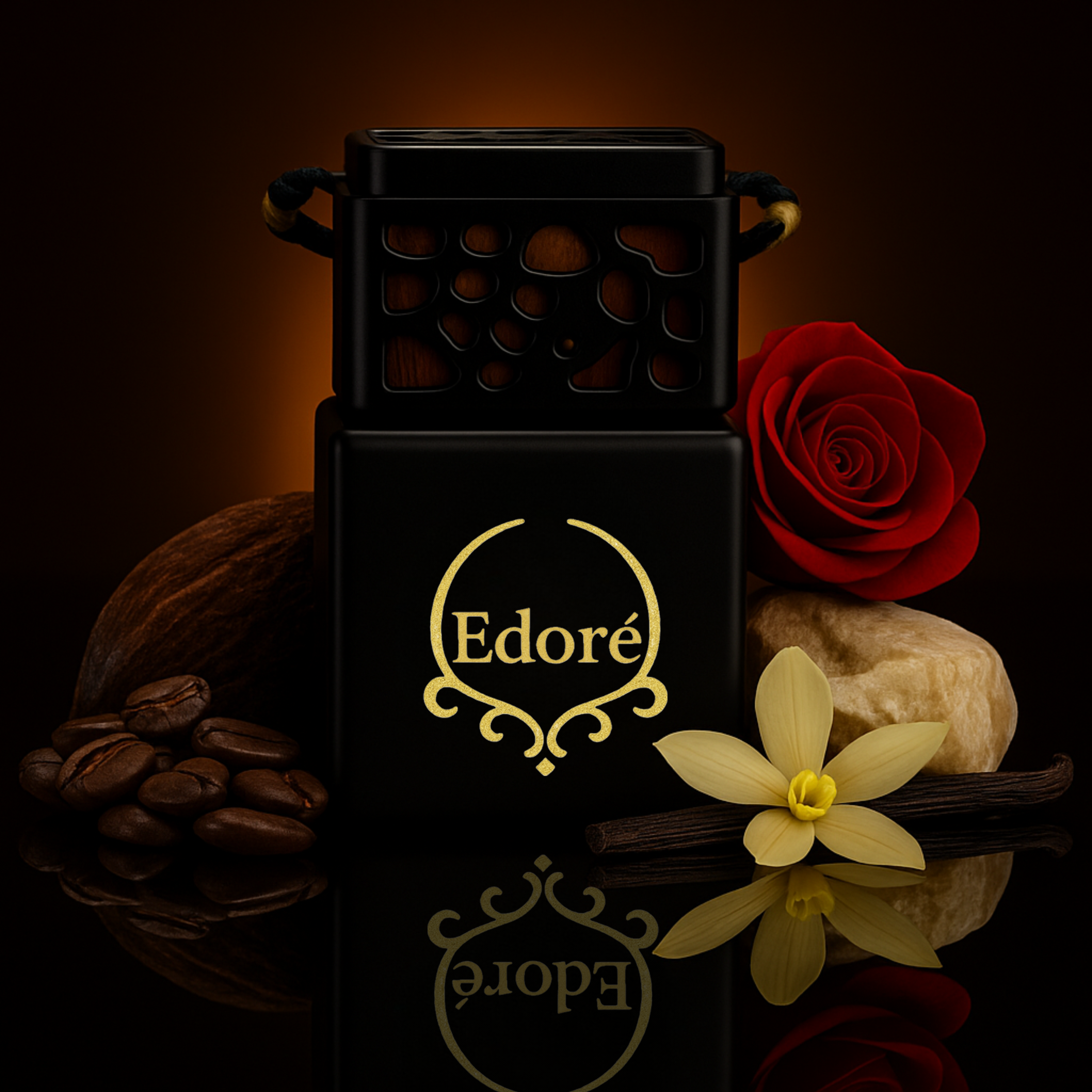 Premium AC Car Perfume | Black