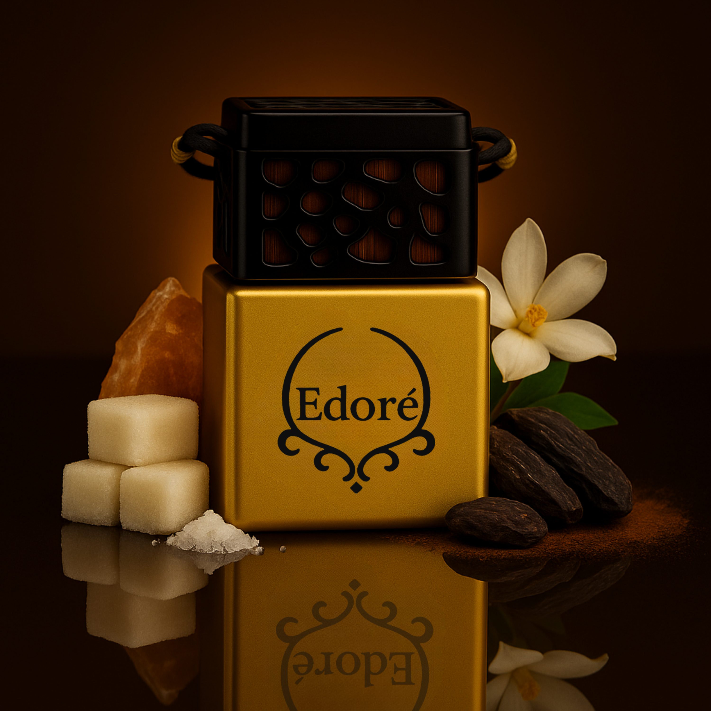 Premium Hanging Car Perfume | Gold