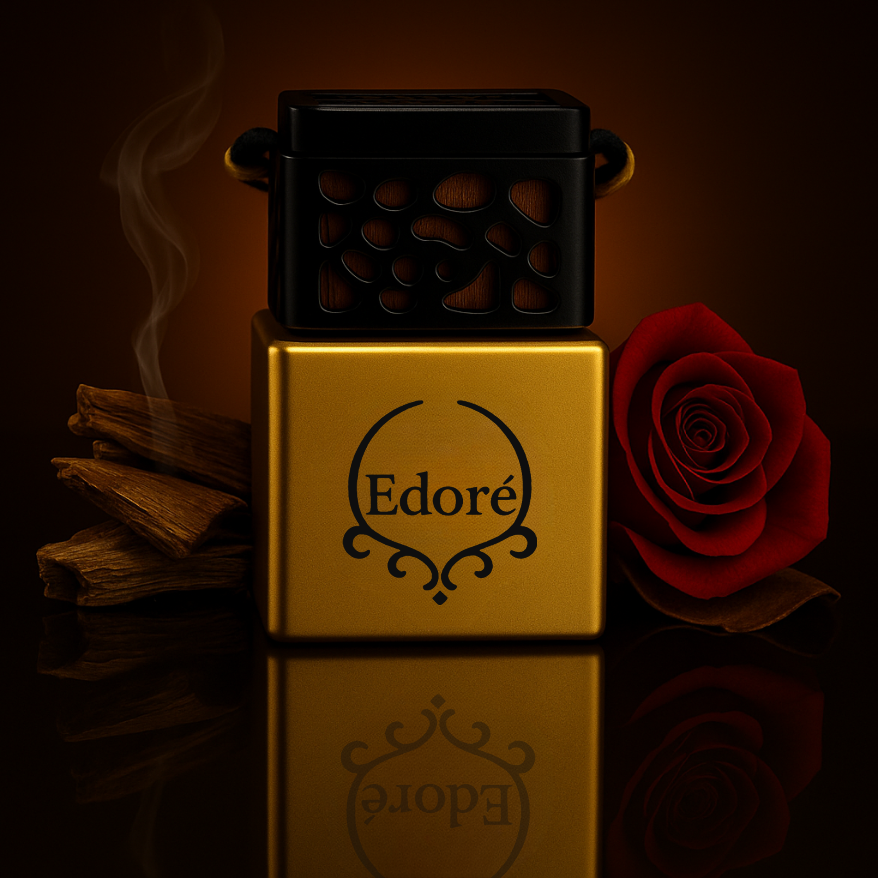 Premium Hanging Car Perfume | Gold